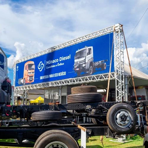 Estrutura metálica para eventos
